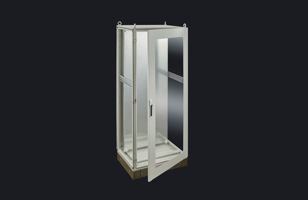 Glazed door for GI cabinet