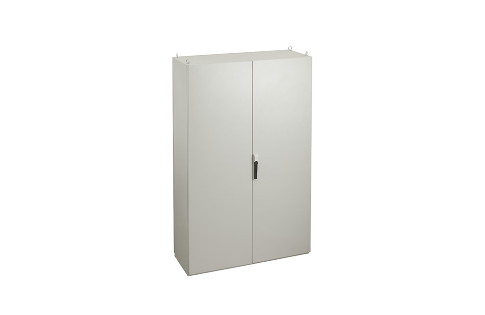 Metallic wall mount cabinet-double door